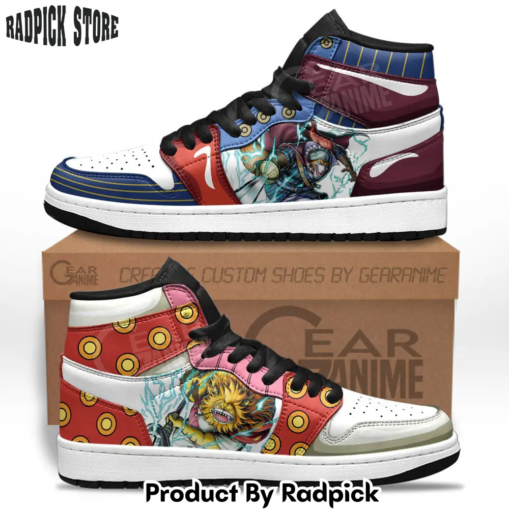 Inuarashi and nekomamushi air jordan high top sneakers anime mn14  rp0251136